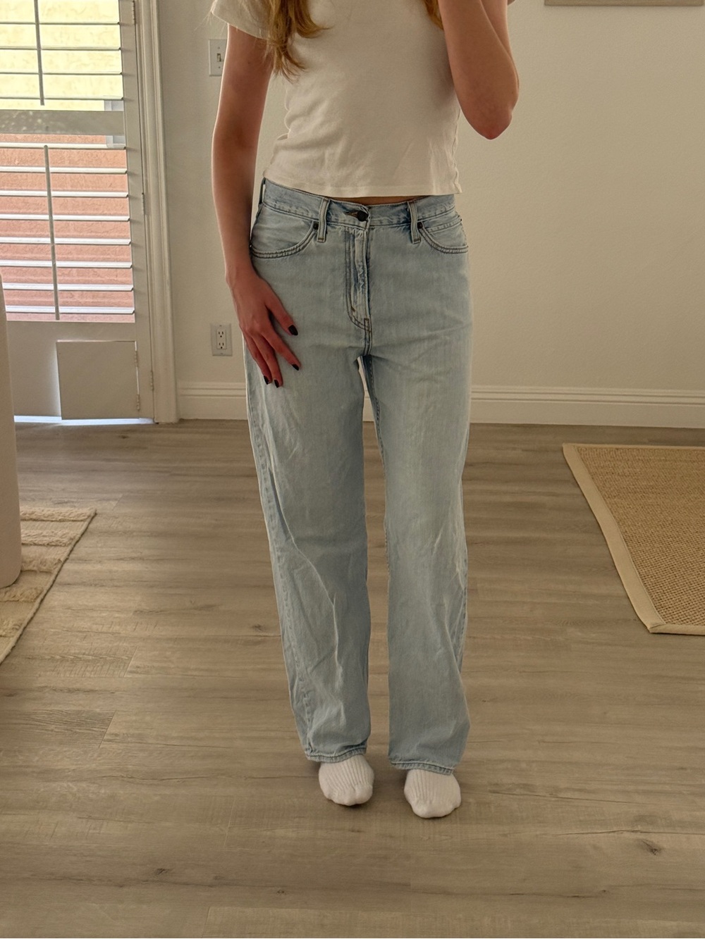 Levi's Light Blue Boyfriend Jeans